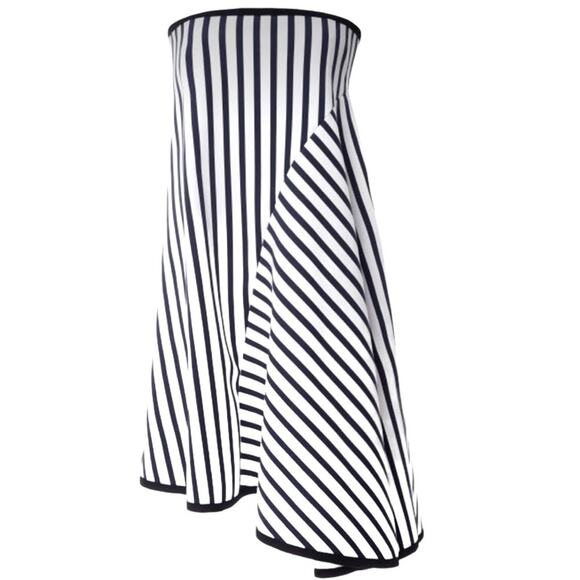 TANYA TAYLOR Piper Striped Mini Dress Size: 8 US M NWT - Picture 2 of 9